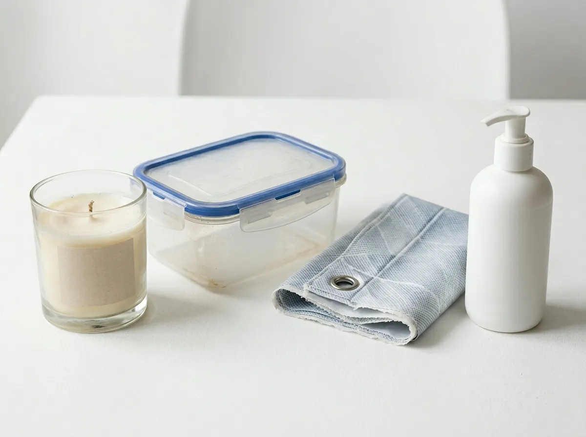 Personal care products and plastic items containing hidden phthalates